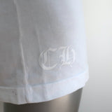 Chrome Hearts Logo-Neck T-Shirt White Size Medium Unisex