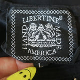 Libertine Crystal-Embellished Mini T-Shirt Dress Black Cotton Jersey Size Large