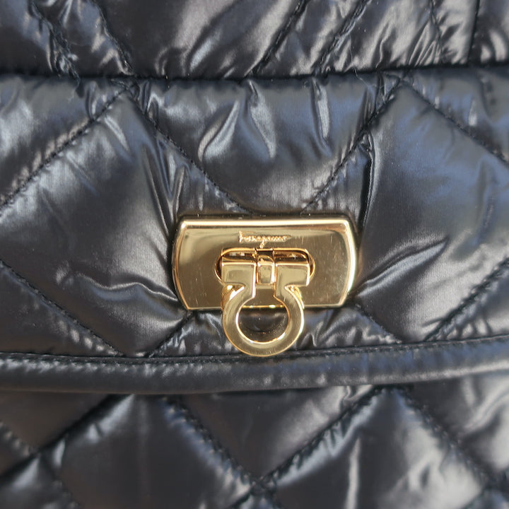 Salvatore Ferragamo Puffer Jacket Black Size 40