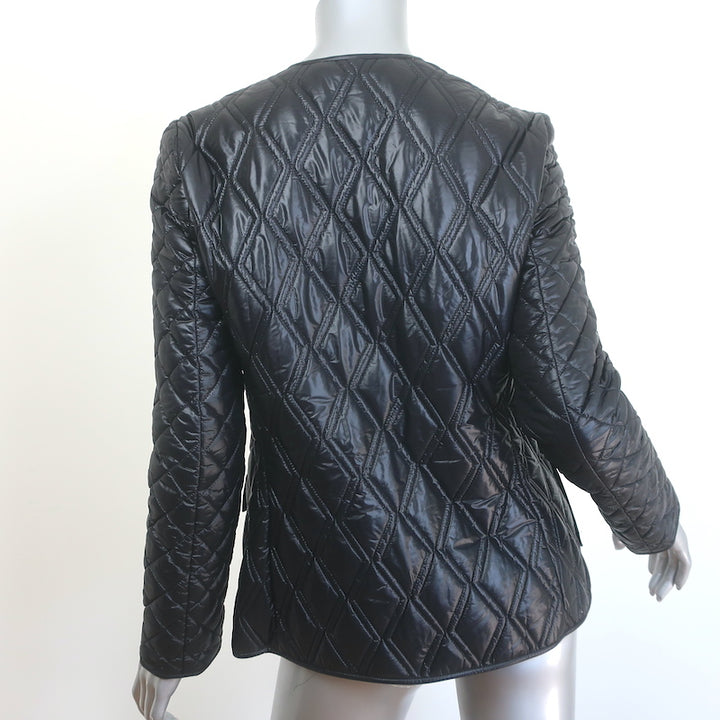 Salvatore Ferragamo Puffer Jacket Black Size 40