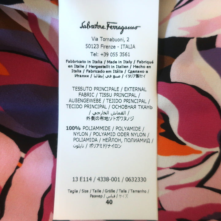 Salvatore Ferragamo Puffer Jacket Black Size 40
