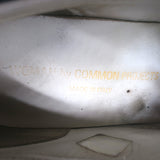 Woman by Common Projects Tournament Low Top Sneakers White Leather Size 38