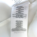 Self-Portrait Star Print Handkerchief Hem Midi Dress White Satin Size US 6