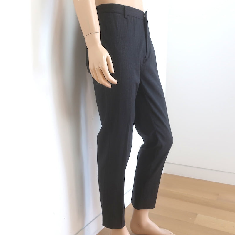 Dior Homme Slim Leg Trousers Charcoal Size 48