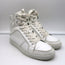 Zadig & Voltaire ZV1747 Flash High Top Sneakers White Leather Size 38