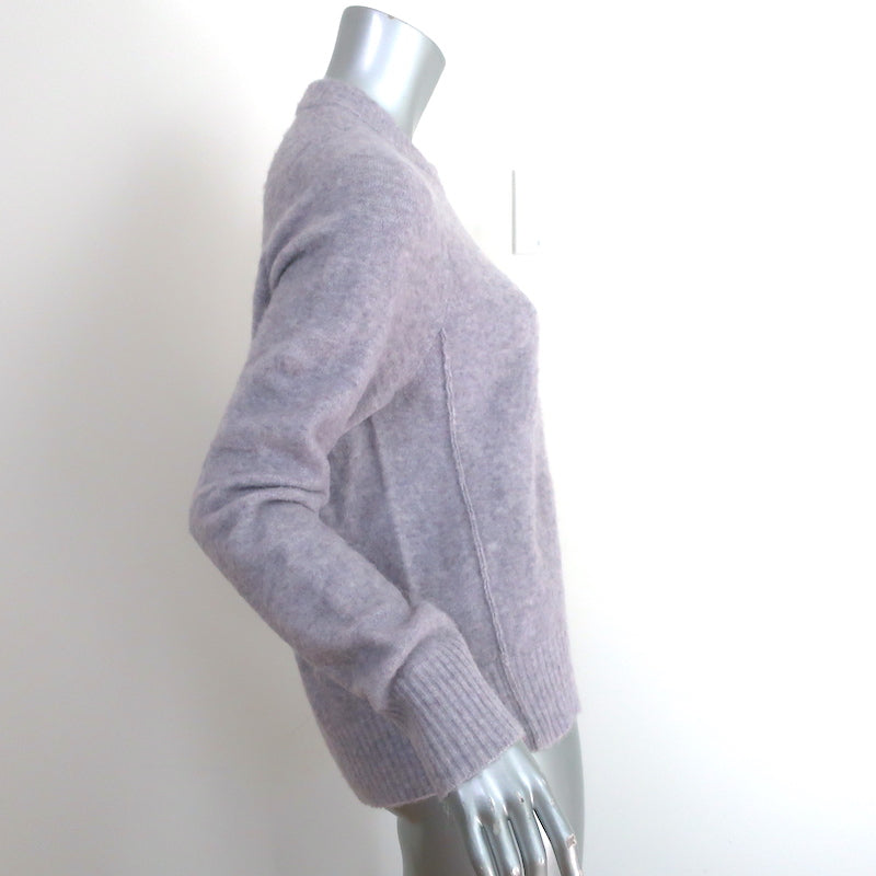 3.1 Phillip Lim Sweater Lavender Brushed Knit Size Small Crewneck Pullover