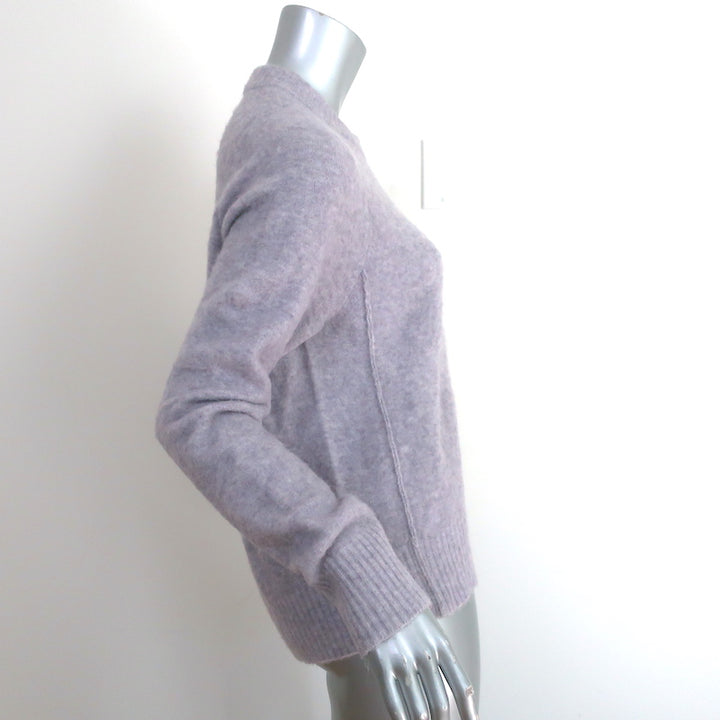 3.1 Phillip Lim Sweater Lavender Brushed Knit Size Small Crewneck Pullover
