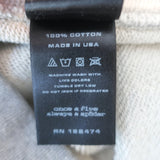 Sp5der Varsity Web Crewneck Sweatshirt Heather Grey Cotton Size Medium