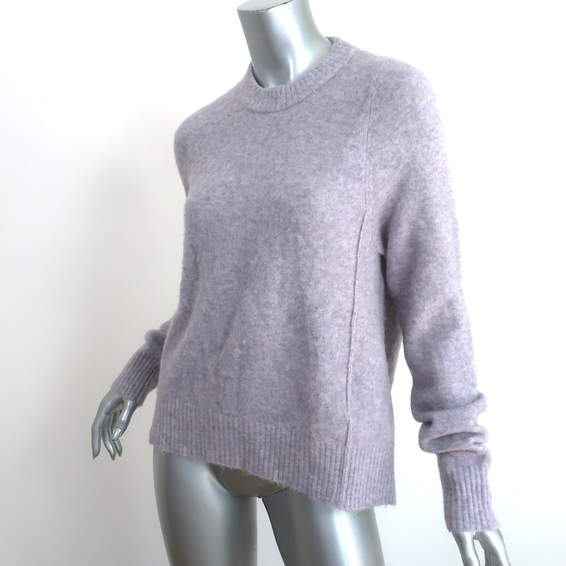 3.1 Phillip Lim Sweater Lavender Brushed Knit Size Small Crewneck Pullover
