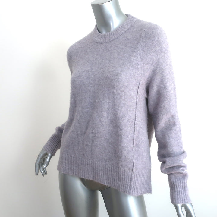 3.1 Phillip Lim Sweater Lavender Brushed Knit Size Small Crewneck Pullover