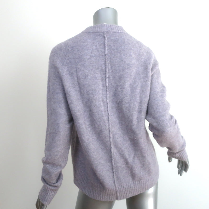 3.1 Phillip Lim Sweater Lavender Brushed Knit Size Small Crewneck Pullover