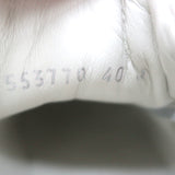 Alexander McQueen Oversized Sneakers White Leather & Red Suede Size 40