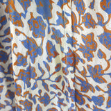 Natalie Martin Nico Sleeveless Maxi Wrap Dress Cream Floral Print Size Medium