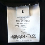 Givenchy Army Skull Print T-Shirt Black Cotton Size Small Short Sleeve Top