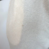 The Elder Statesman Cashmere Cropped Raw Edge Sweatpants Ivory Size Small