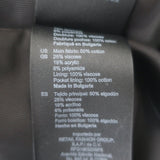 Sandro Pearl-Embellished Cropped Tweed Jacket Black Cotton-Blend Size 36