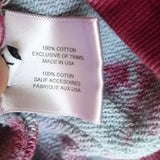 Proenza Schouler PSWL Tie Dye Hoodie Sweatshirt Blue Cotton Size Extra Small