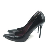 Stuart Weitzman Stuart Pumps Black Patent Leather Size 9.5 N Pointed Toe Heels