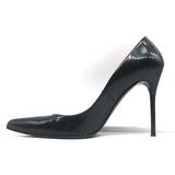 Stuart Weitzman Stuart Pumps Black Patent Leather Size 9.5 N Pointed Toe Heels