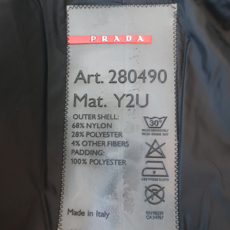 Prada Linea Rossa Ski Jacket Black Size 42