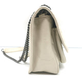 Saint Laurent Baby Niki Shoulder Bag Off-White Vintage Leather Crossbody