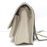 Saint Laurent Baby Niki Shoulder Bag Off-White Vintage Leather Crossbody