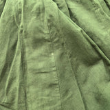 Rhode Puff Sleeve Mini Dress Madeline Olive Linen-Cotton Size 2