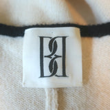 By Malene Birger Kassira Wrap Poncho Sweater Ivory Wool-Yak One Size