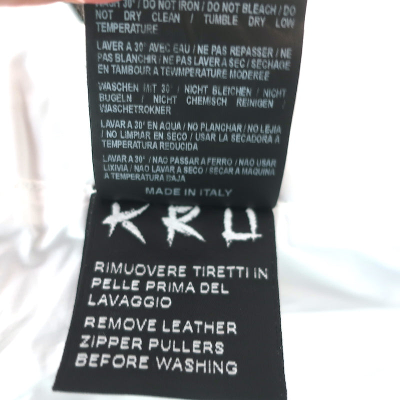 KRU Side-Stripe Ski Pants White Size Large