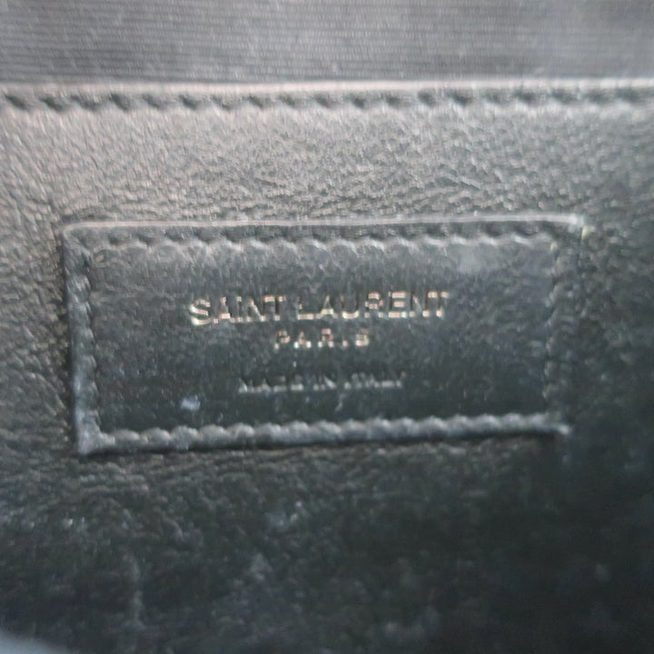 Saint Laurent Baby Niki Shoulder Bag Off-White Vintage Leather Crossbody