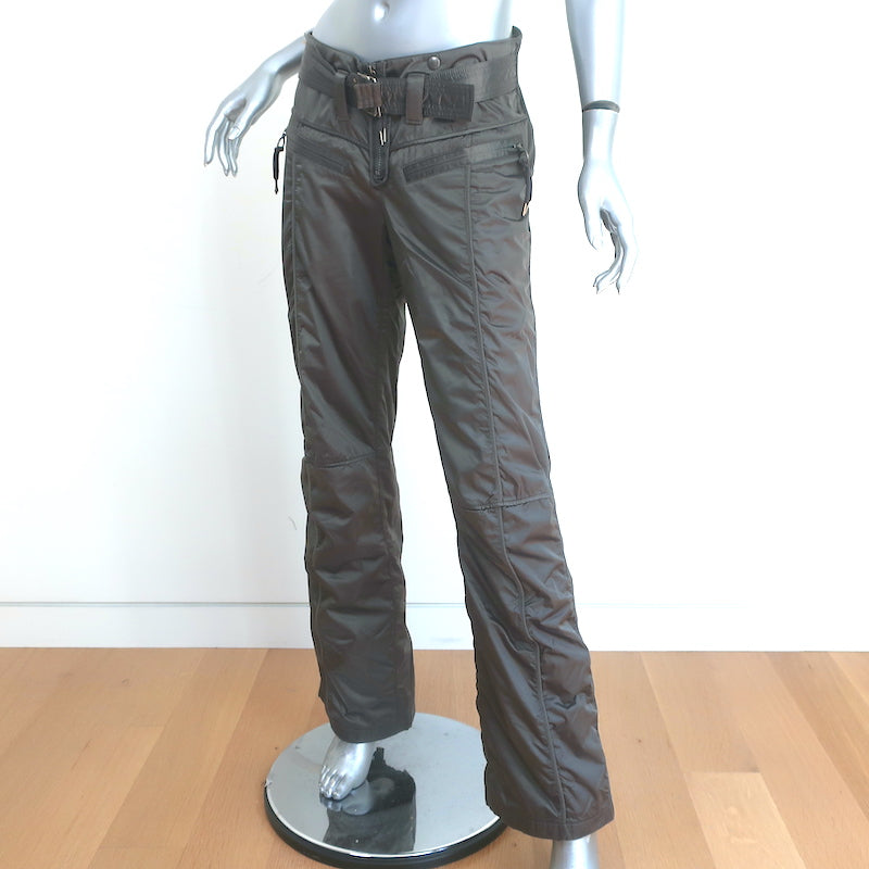 JSX-TREME Belted Ski Pants Olive Nylon Size 3