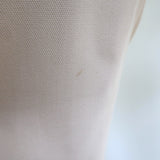 KHAITE Pintucked Cropped High Rise Trousers Ecru Size 8