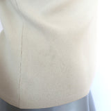 Nanushka Inna Chain Strap Tank Top Cream Stretch Knit Size Medium NEW