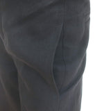 Chloe Linen Wide Leg High Rise Trousers Black Size 34