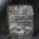 Prada Linea Rossa Flared Ski Pants Black Leather-Trim Nylon Size 44