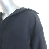 Jacquemus La Chemise Mejean Asymmetric Cropped Shirt Black Size 34