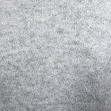 Oats Cashmere Short Sleeve Sweater Light Gray Melange Size Extra Small