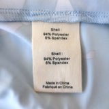 L'Agence Addison Shirt Dress Blue Printed Stretch Jersey Size Small NEW