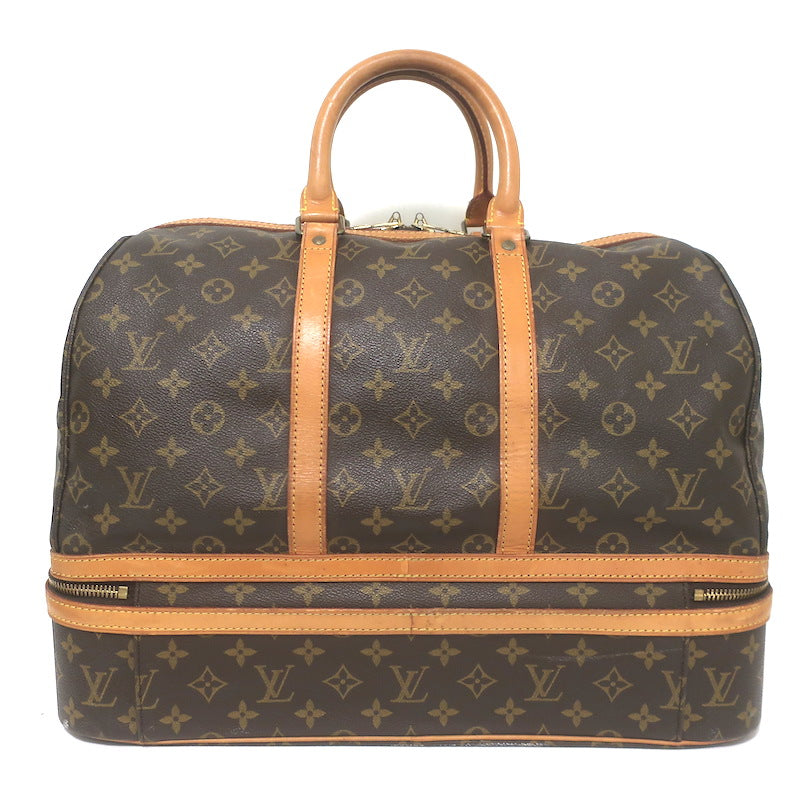 Vintage Louis Vuitton Monogram Sac Sport Travel Bag Brown