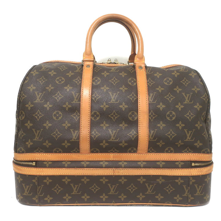 Vintage Louis Vuitton Monogram Sac Sport Travel Bag Brown