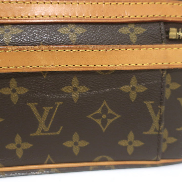 Vintage Louis Vuitton Monogram Sac Sport Travel Bag Brown