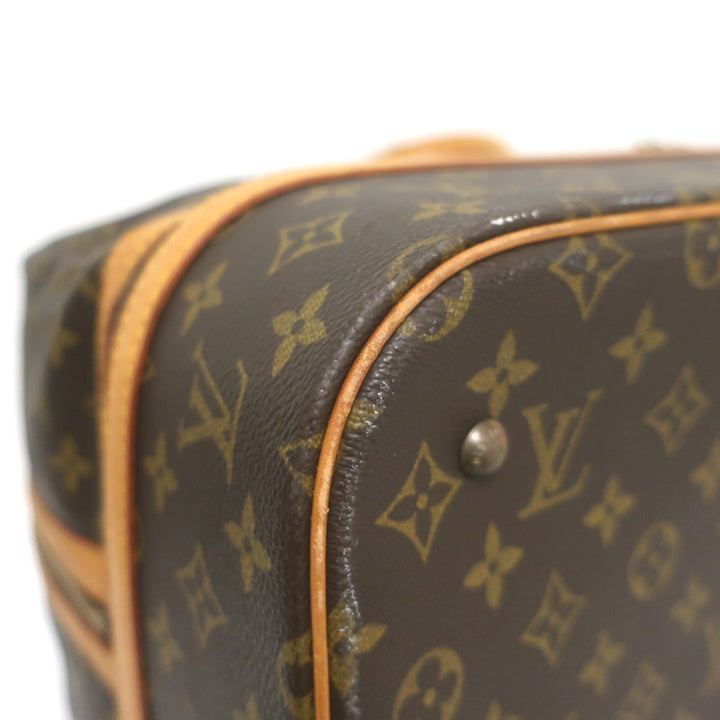 Vintage Louis Vuitton Monogram Sac Sport Travel Bag Brown