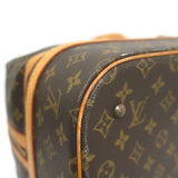 Vintage Louis Vuitton Monogram Sac Sport Travel Bag Brown
