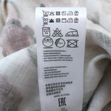 Dorothee Schumacher Summer Ease Open Back Midi Dress Beige Floral Print Size 2