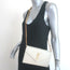 Saint Laurent Cassandre Matelasse Chain Wallet Ivory Leather Crossbody Bag