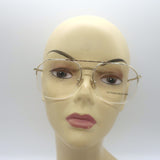 Victoria Beckham Aviator Eyewear Gold/Tortoise 58mm VB2120 716 NEW