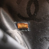 Chanel 2003 Surpique Wild Stitch Quilted Small Tote Bag Dark Brown Leather