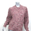Isabel Marant Etoile Raith Puff Sleeve Sweater Pink Cable Knit Size 38