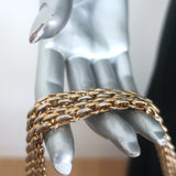 Chanel Tricolor Reissue 2.55 Quilted Faille Jumbo Flap Bag Light Gray/Lilac