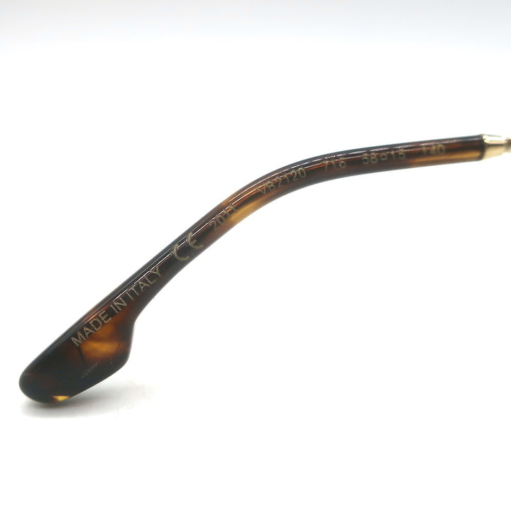 Victoria Beckham Aviator Eyewear Gold/Tortoise 58mm VB2120 716 NEW